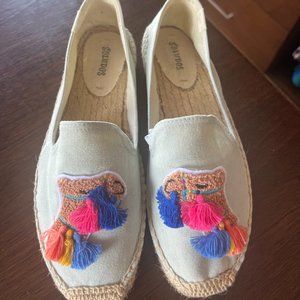 Soludos Women's Tassel Camel Espadrilles